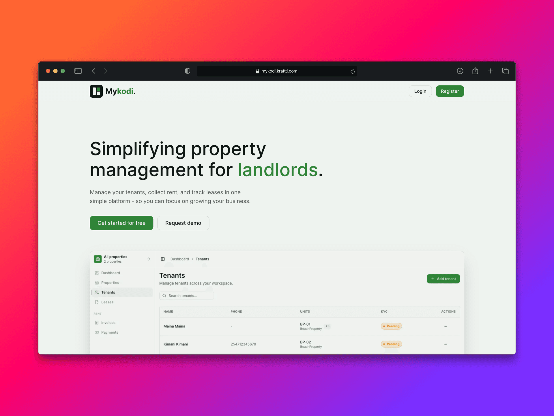 MyKodi product screenshot